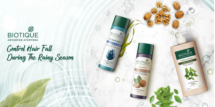 How To Control Hair Fall During The Rainy Season?