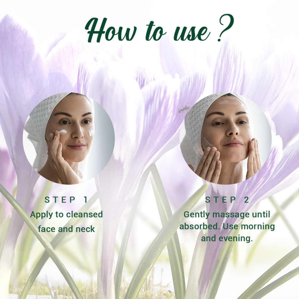 Saffron youth anti-ageing cream