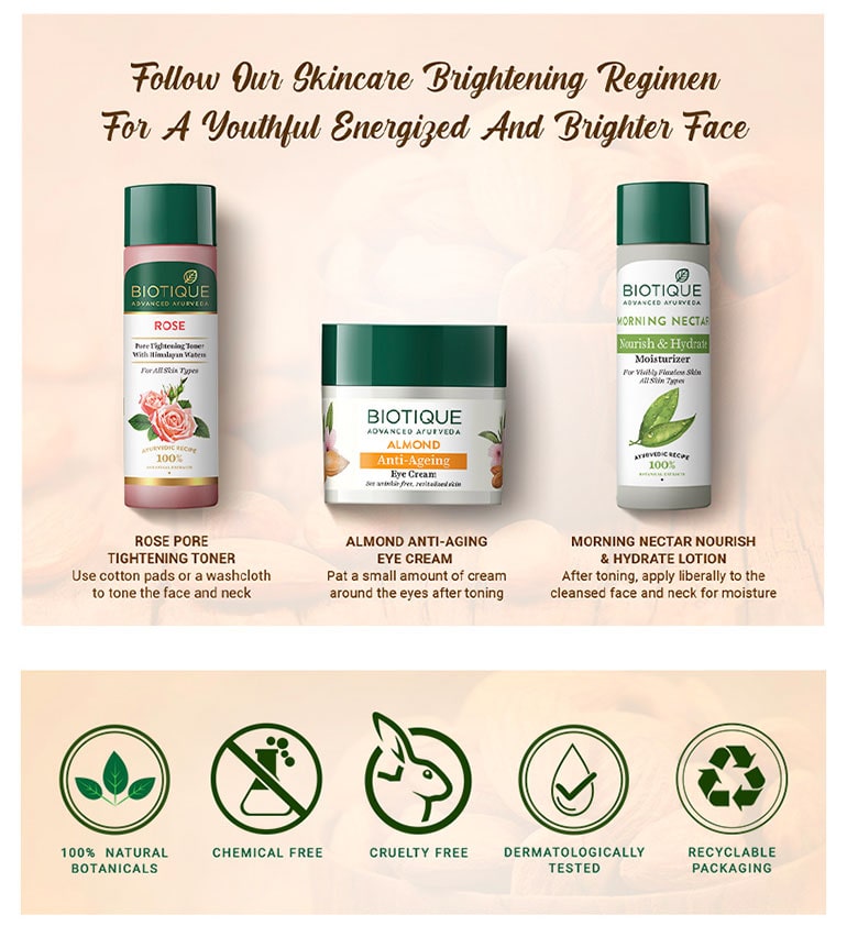Almond anti-ageing eye cream