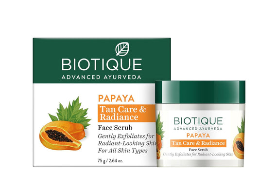 Biotique Papaya Face Scrub for Smooth Skin - 75g