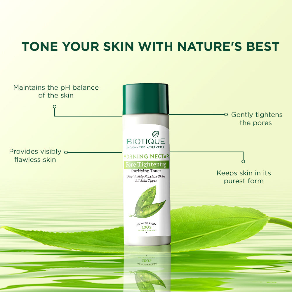 Morning nectar pore tightening purifying toner