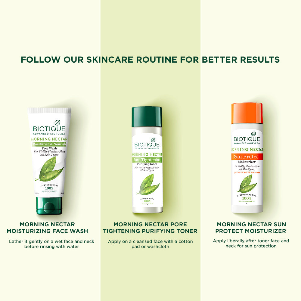 Morning nectar pore tightening purifying toner