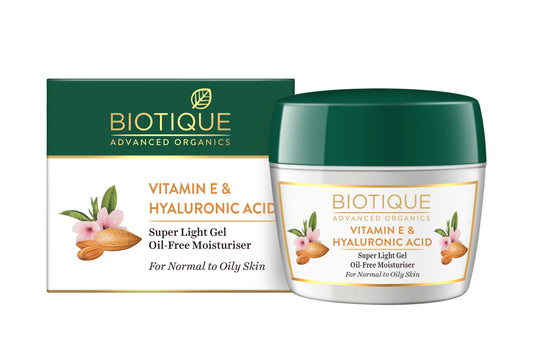 Vitamin E & Hyaulronic Acid Super Light Gel Oil-Free Moisturiser