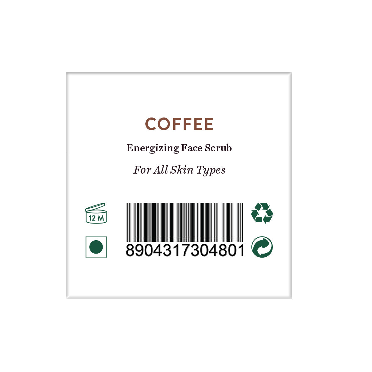 Coffee energizing face srcub 50gm