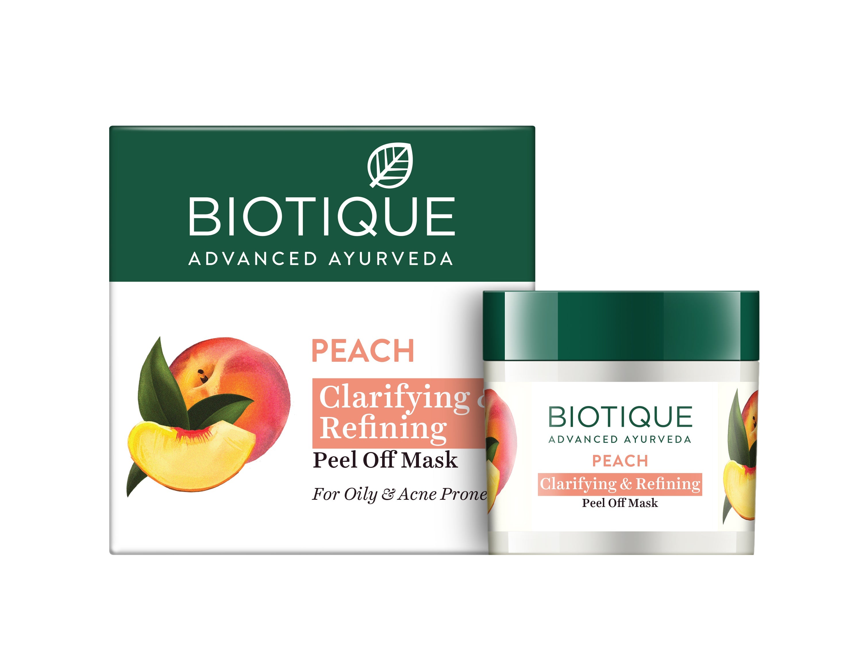 Peach clarifying & refining peel-off mask 50g