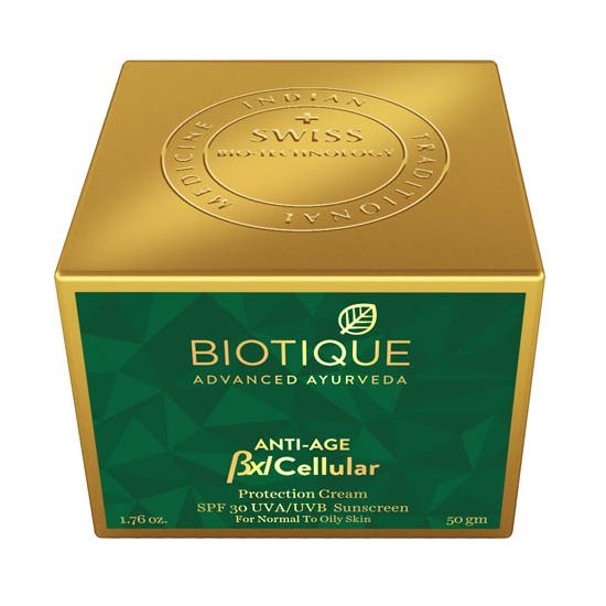 Anti-age bxl cellular protection cream spf 30 uva/uvb sunscreen 50g