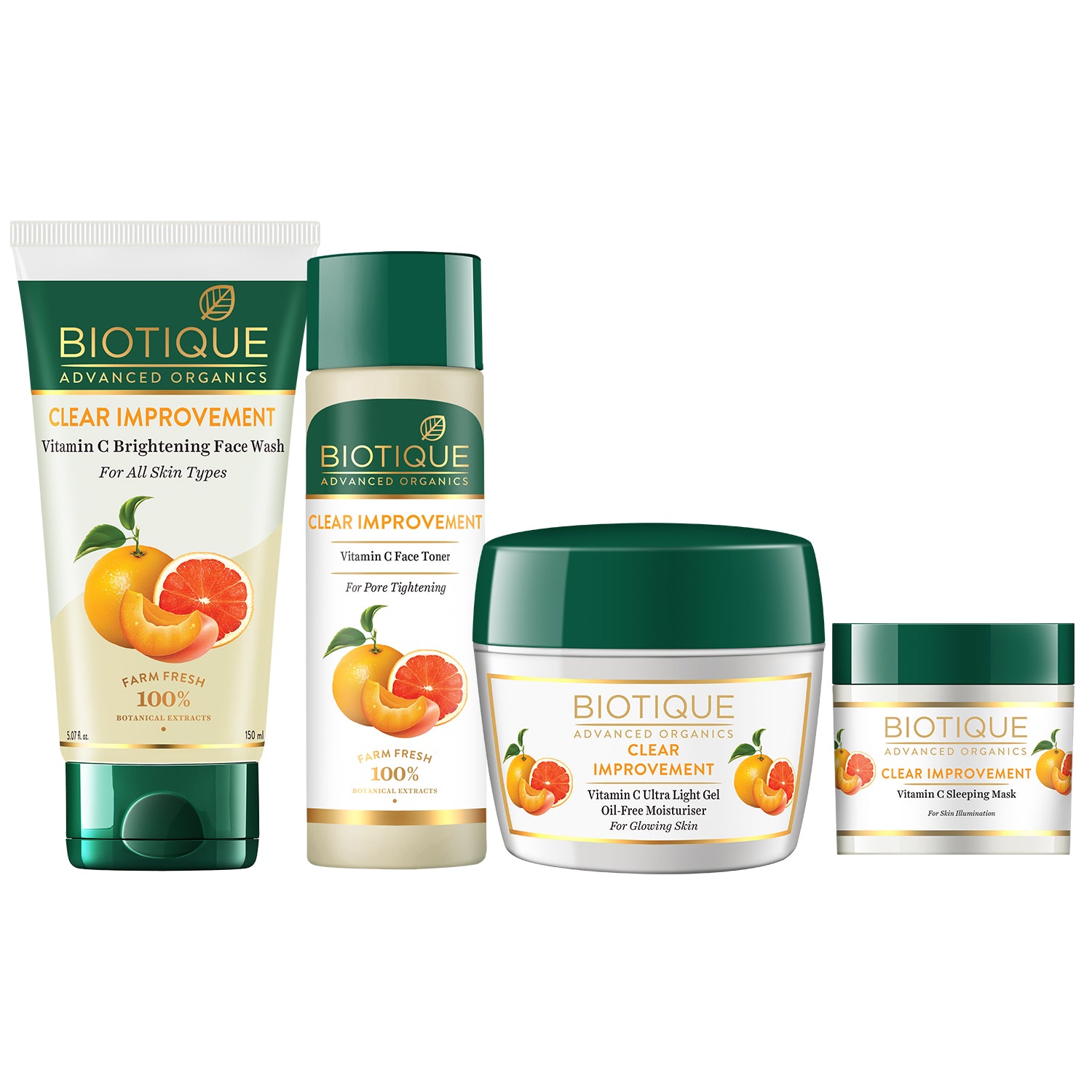 Vitamin c radiance skincare combo