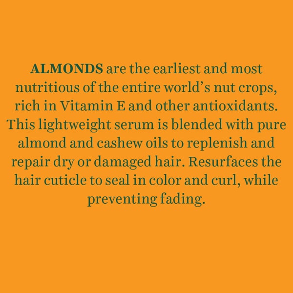 Almond & cashew fresh replenishing hair protect serum