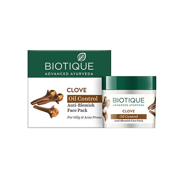 Clove oil control anti-blemish face pack 75g