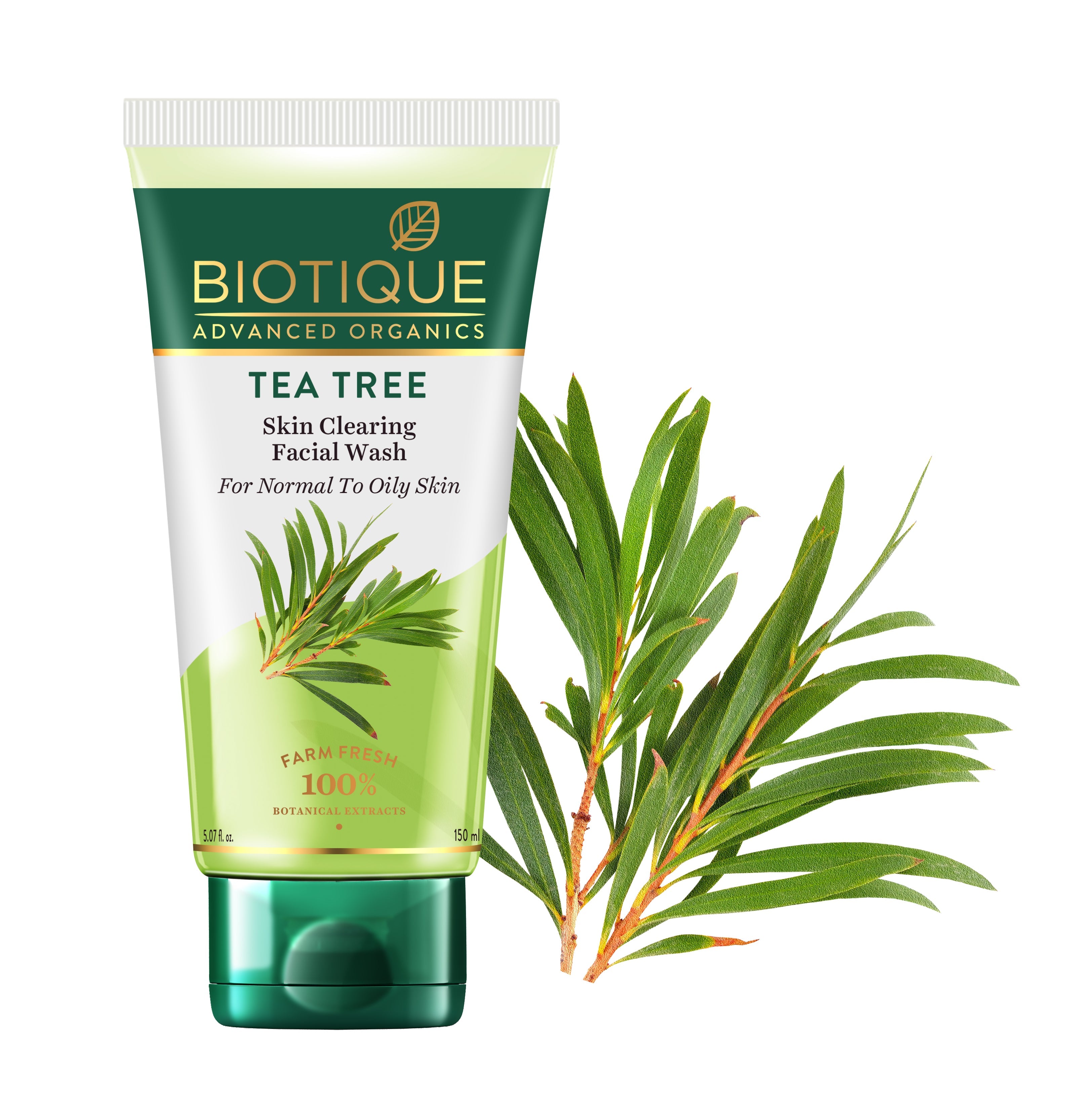 Tea tree skin clearing facial wash 150ml