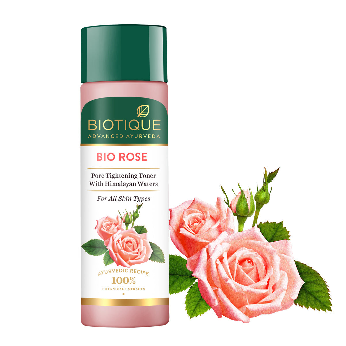 Rose pore tightening toner with himalayan waters120ml