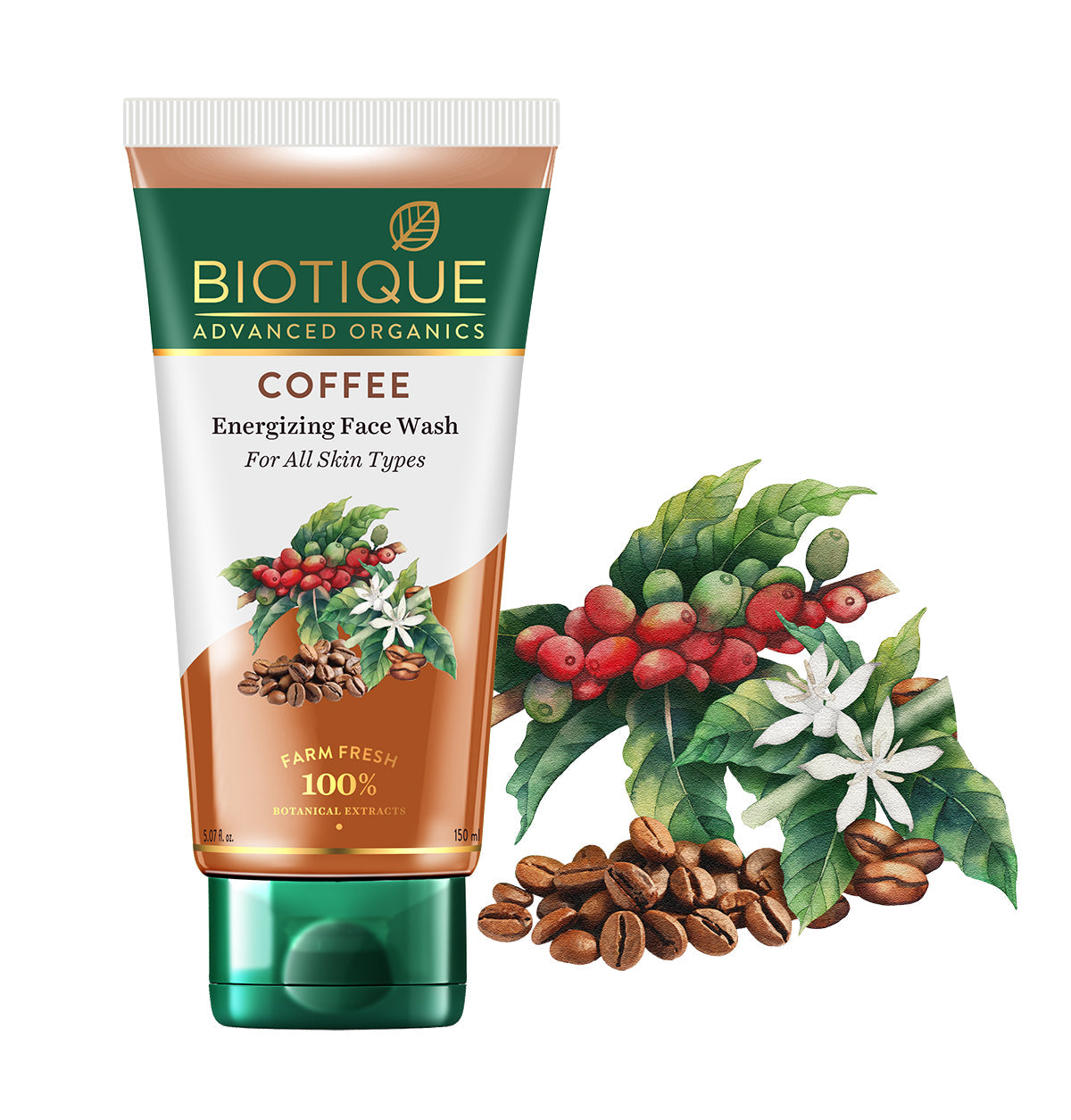 Coffee energizing face wash 150ml