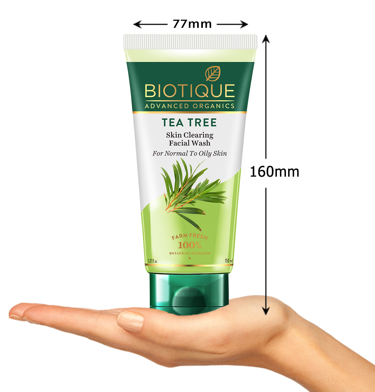 Tea tree skin clearing facial wash 150ml