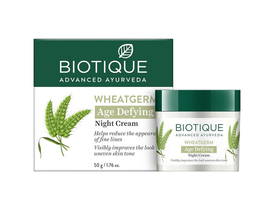 Wheatgerm Night Cream for Smooth & Hydrated Skin