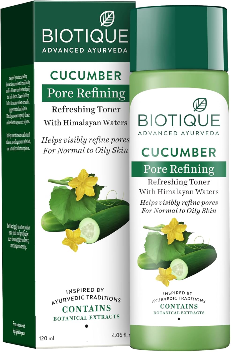 Cucumber pore tightening refreshing toner