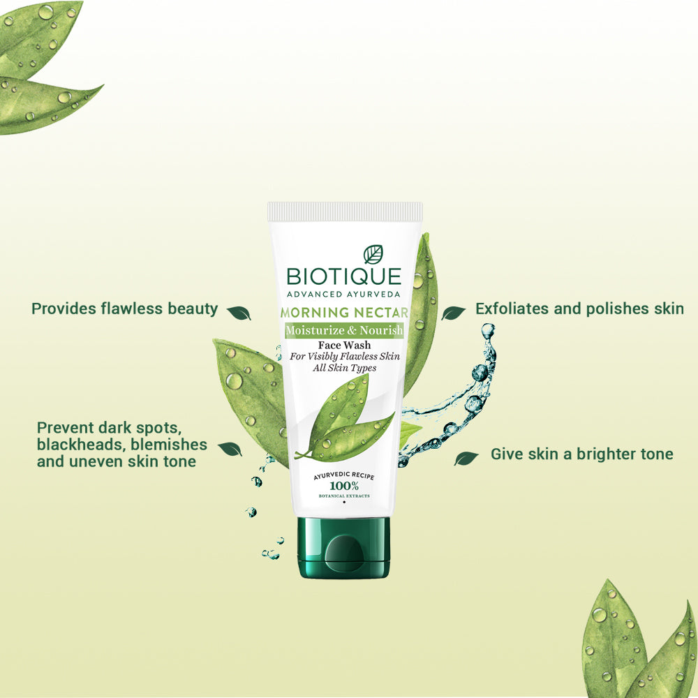 Morning nectar moisturize & nourish face wash