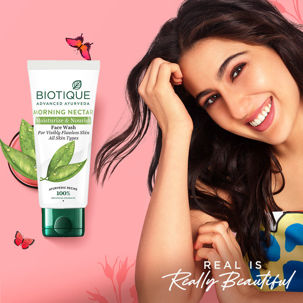 Morning nectar moisturize & nourish face wash