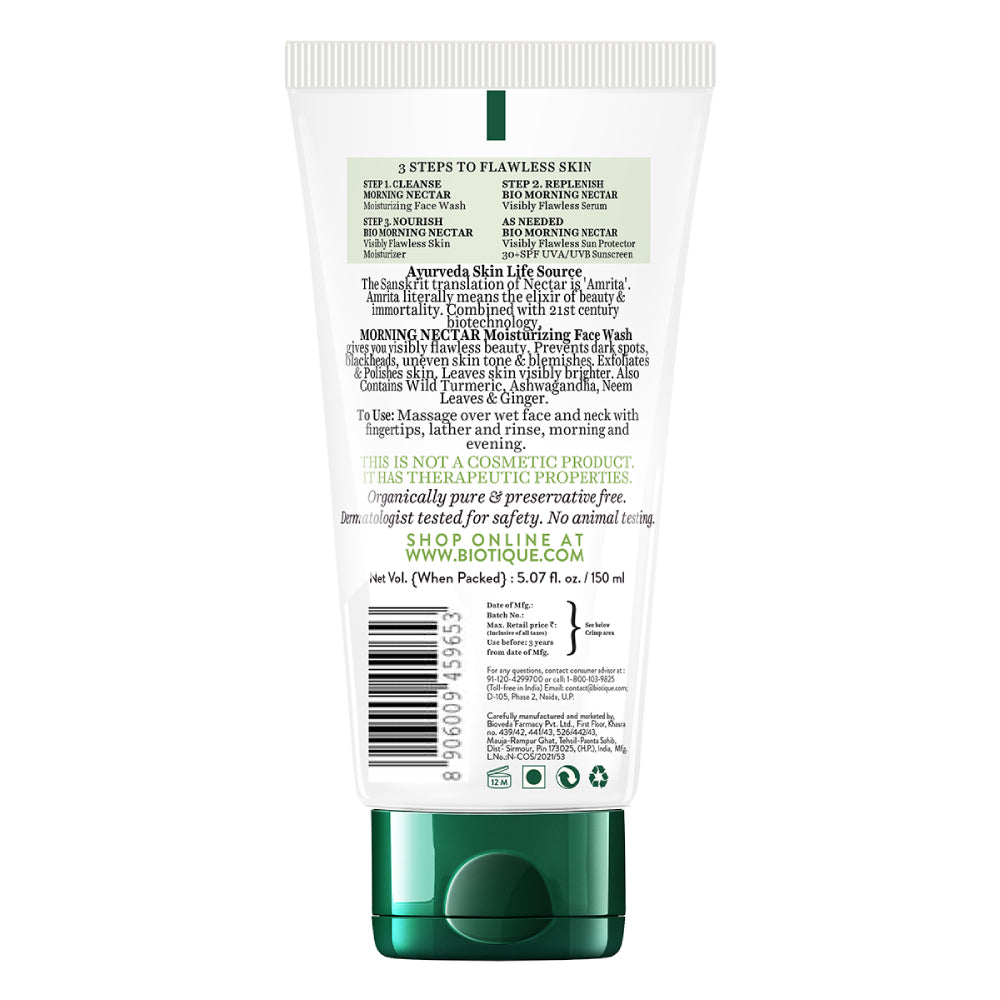 Morning nectar moisturize & nourish face wash