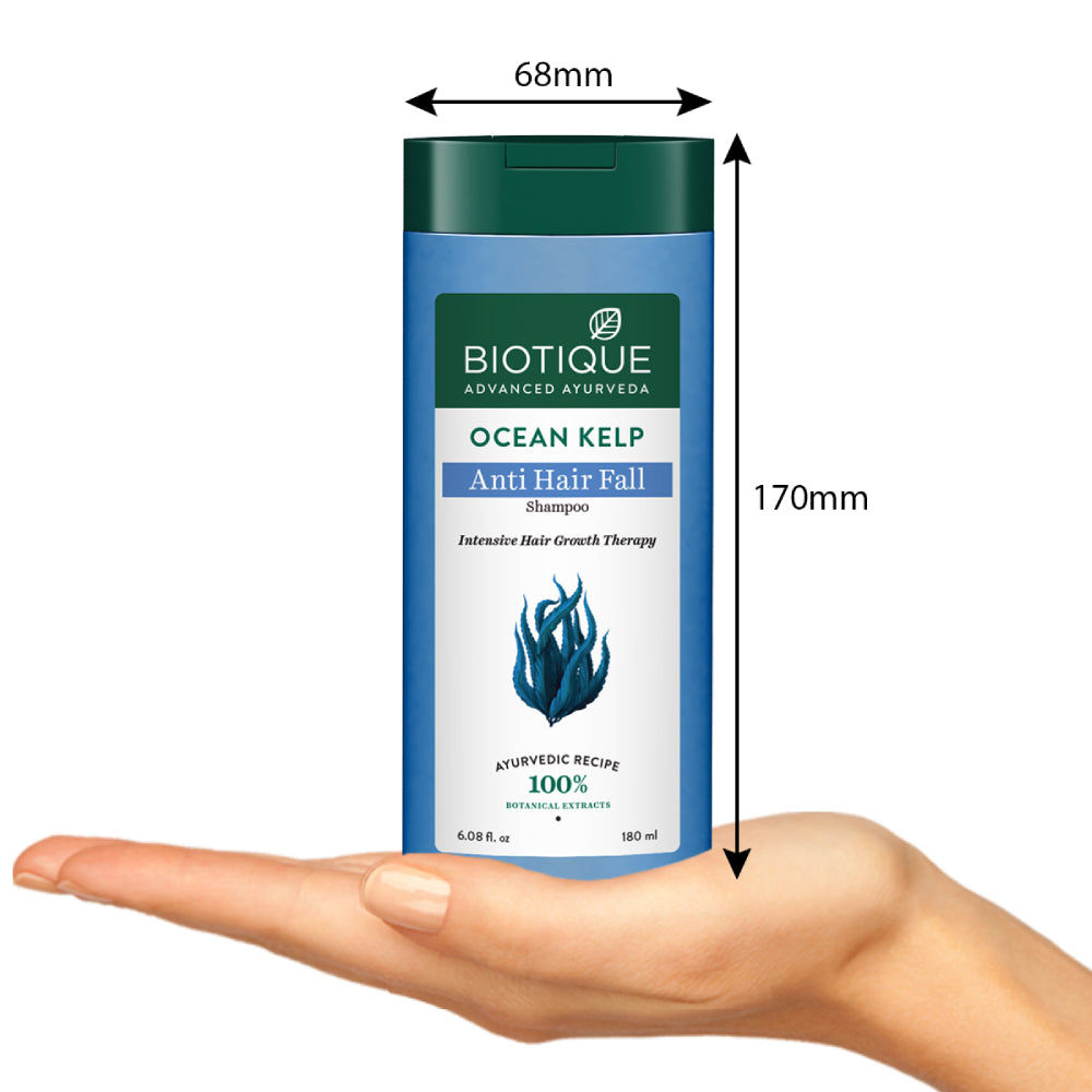 Buy OCEAN KELP Anti Hair Fall Shampoo Online at Best Price Biotique