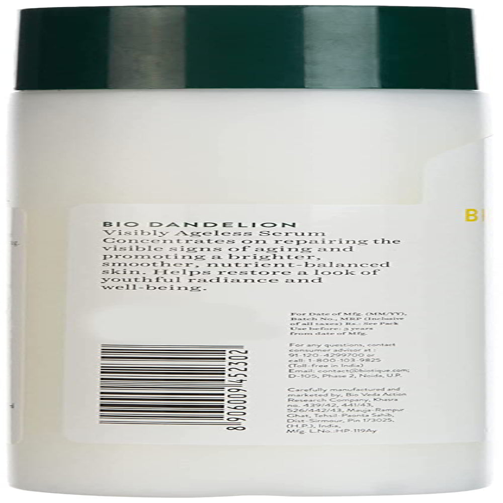 Dandelion youth anti-ageing serum