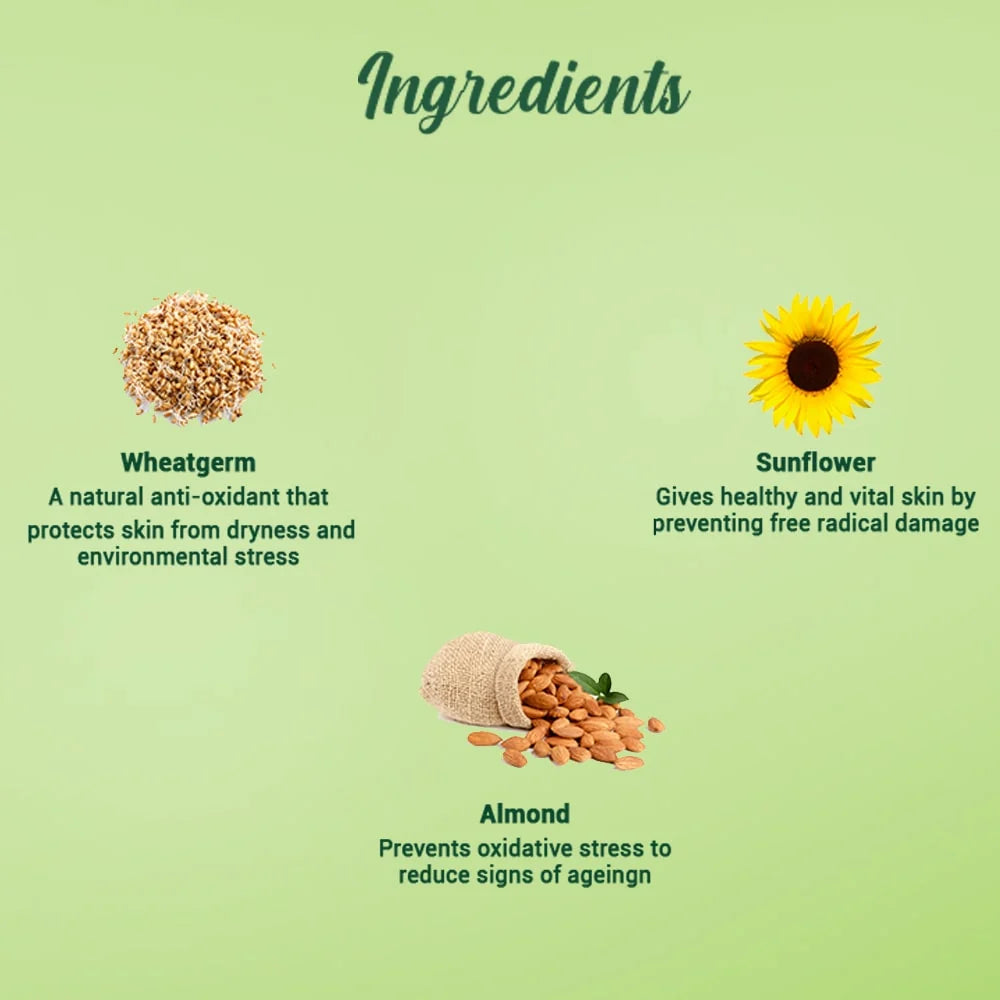 Wheatgerm night cream for smooth & hydrated skin