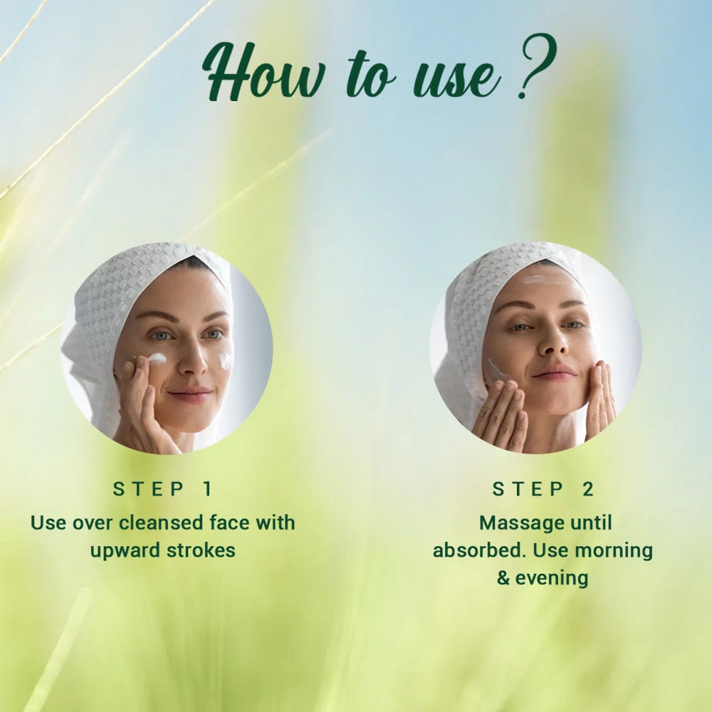 Wheatgerm night cream for smooth & hydrated skin