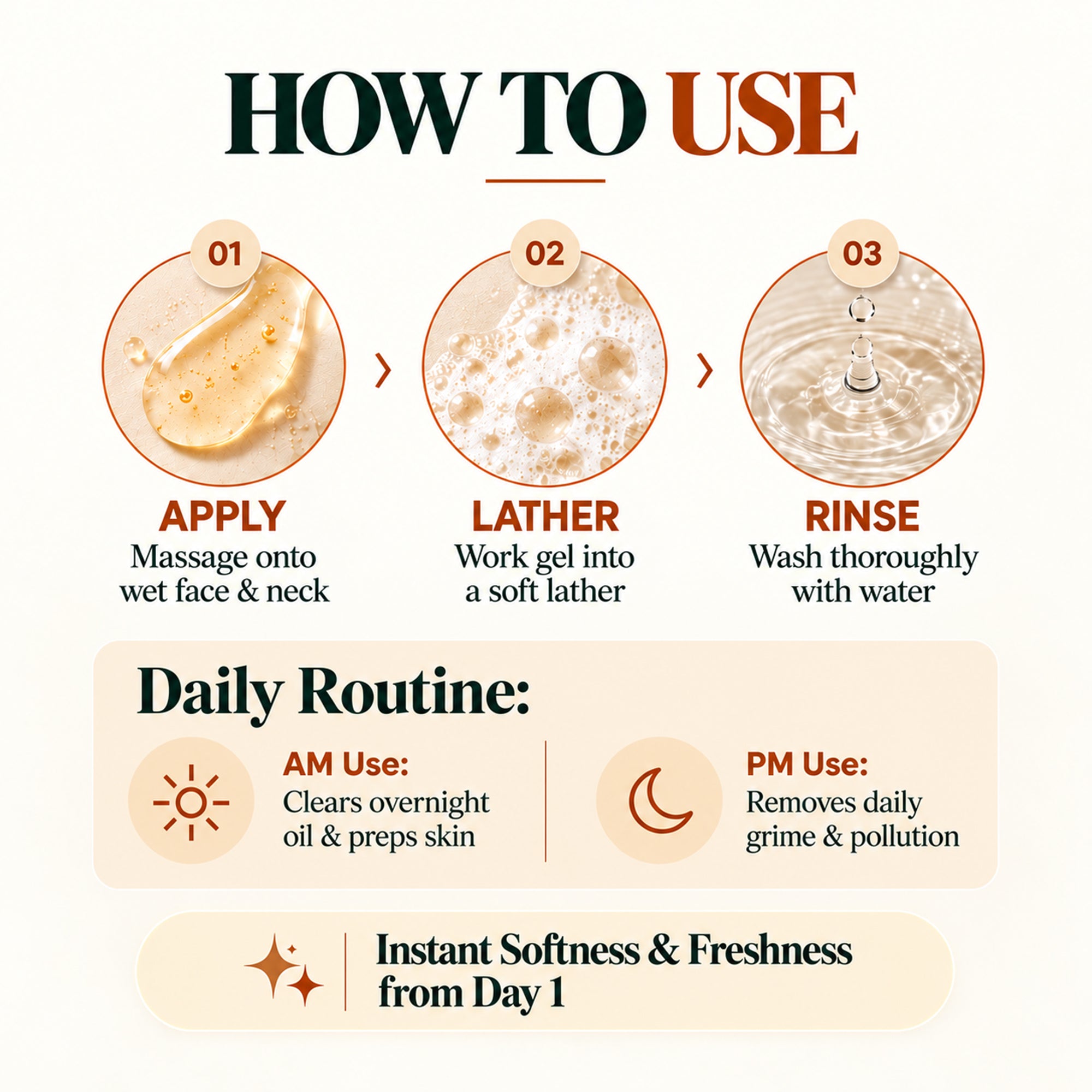 Biotique honey gel foaming face cleanser – hydrating gentle face wash for dry & sensitive skin – non-drying daily cleanser with botanical extracts, soft foam, fresh & comfortable skin feel, 4 fl. oz