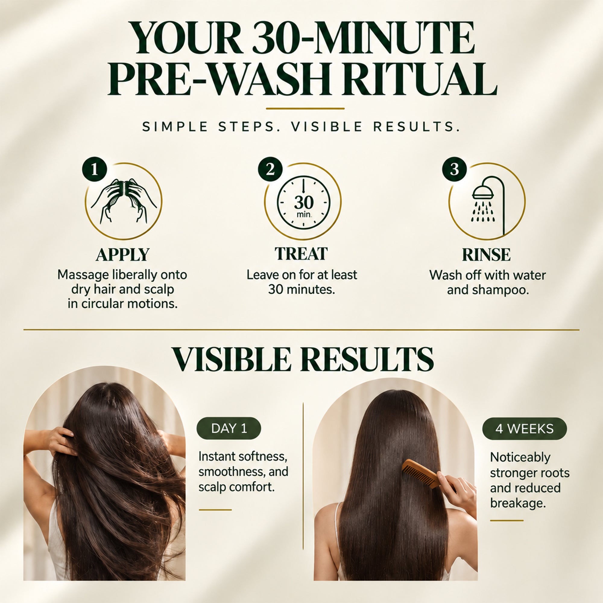 Biotique bhringraj nourishing scalp & hair oil, pre-wash treatment for stronger, fuller-looking hair, helps reduce breakage, adds softness & shine, all hair types, 4 fl.oz
