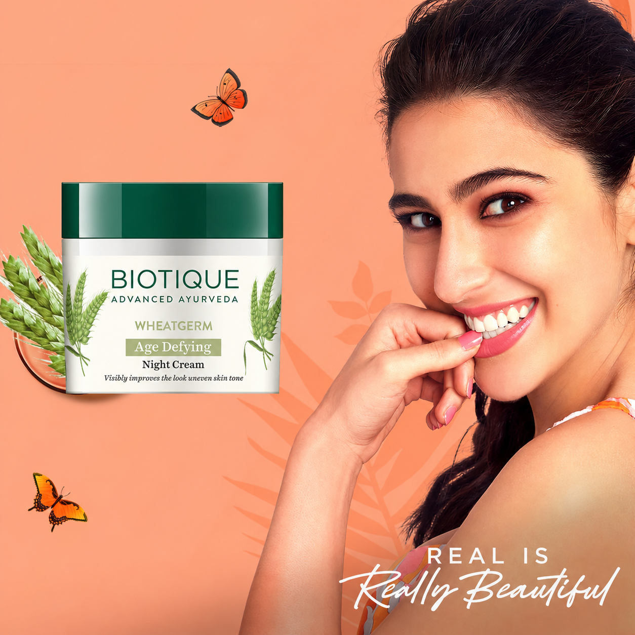 Wheatgerm night cream for smooth & hydrated skin