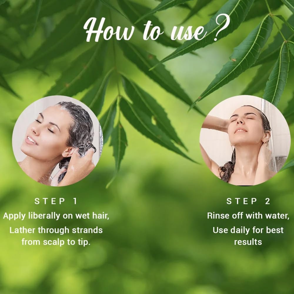 Biotique fresh neem 2-in-1 clarifying shampoo & conditioner -180ml