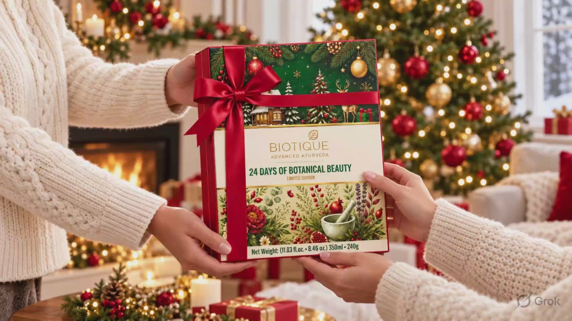 Biotique beauty and personal care advent calendar | beauty advent calender