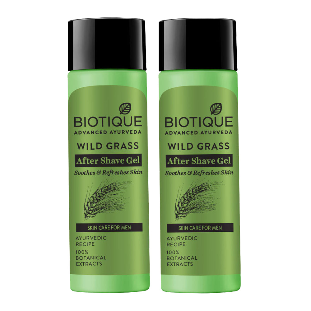 Bio wild grass a soothing after shave gel for men, 120ml
