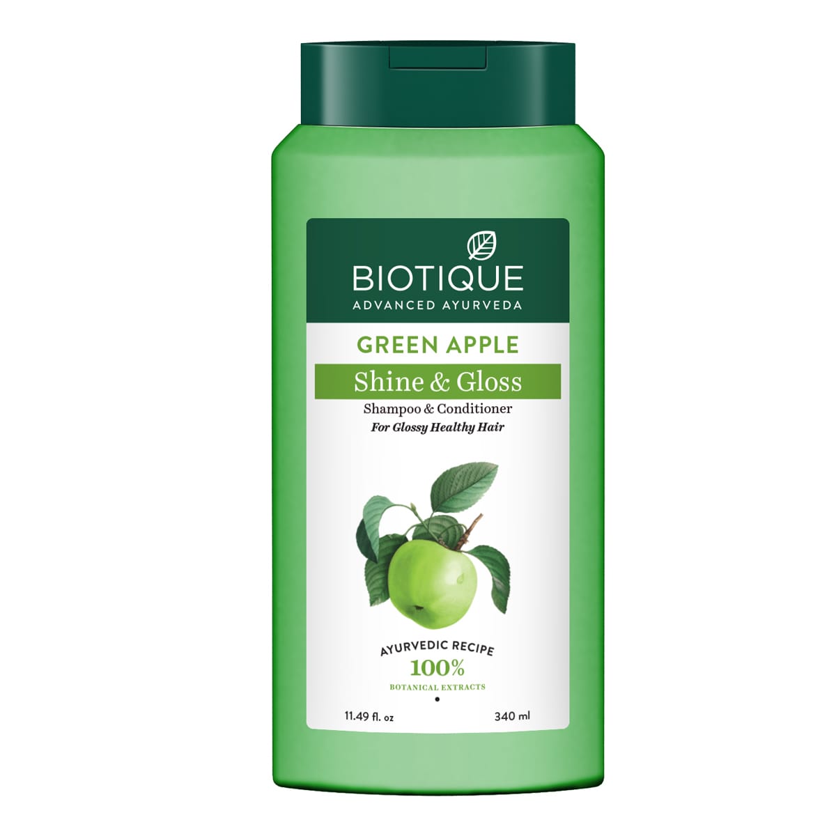 Buy Green Apple Shine & Gloss Shampoo & Conditioner Online at Best 