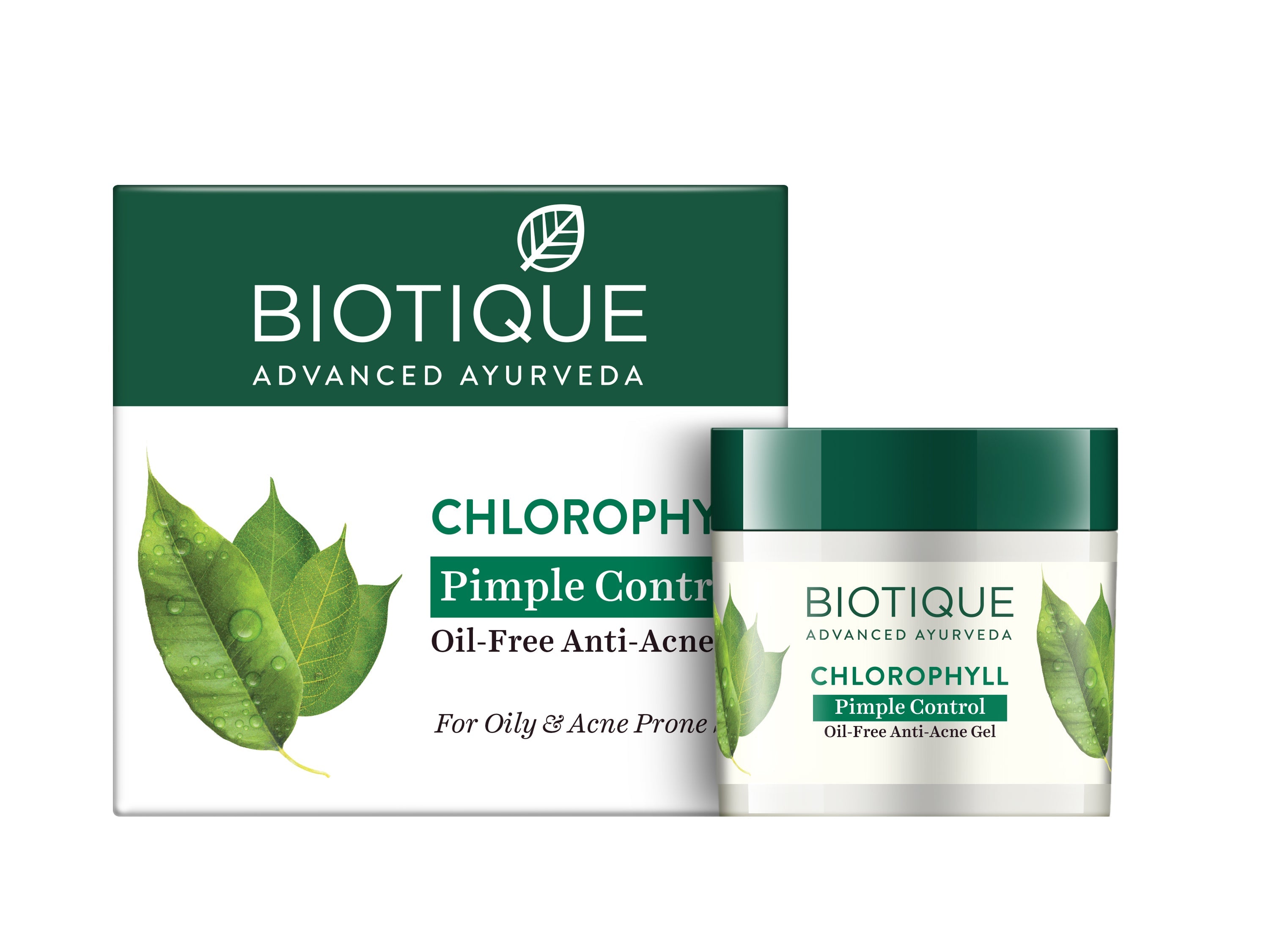 Chlorophyll Pimple control oil free anti-acne gel 50g