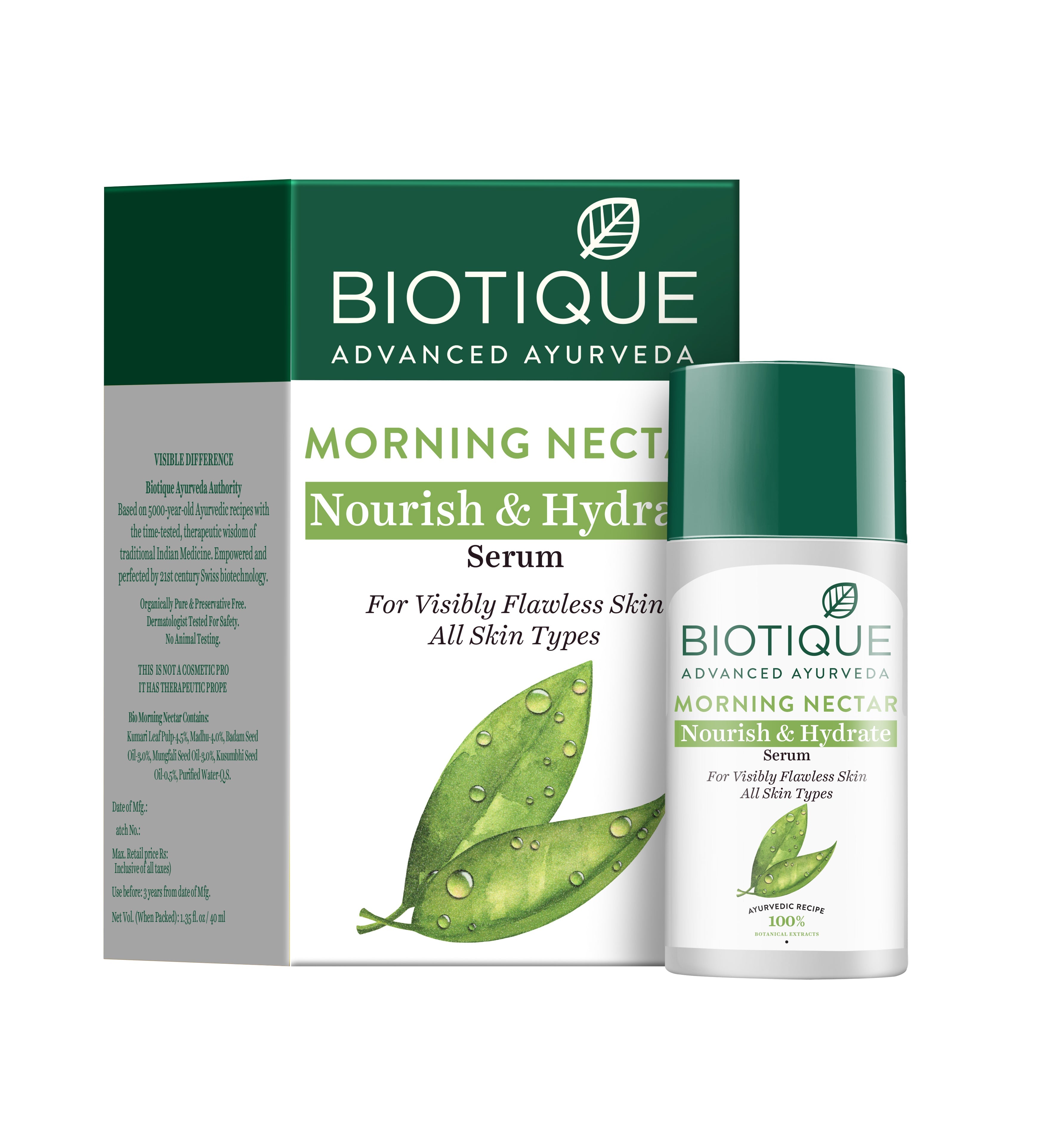 MORNING NECTAR Nourish & Hydrate Serum 40ml