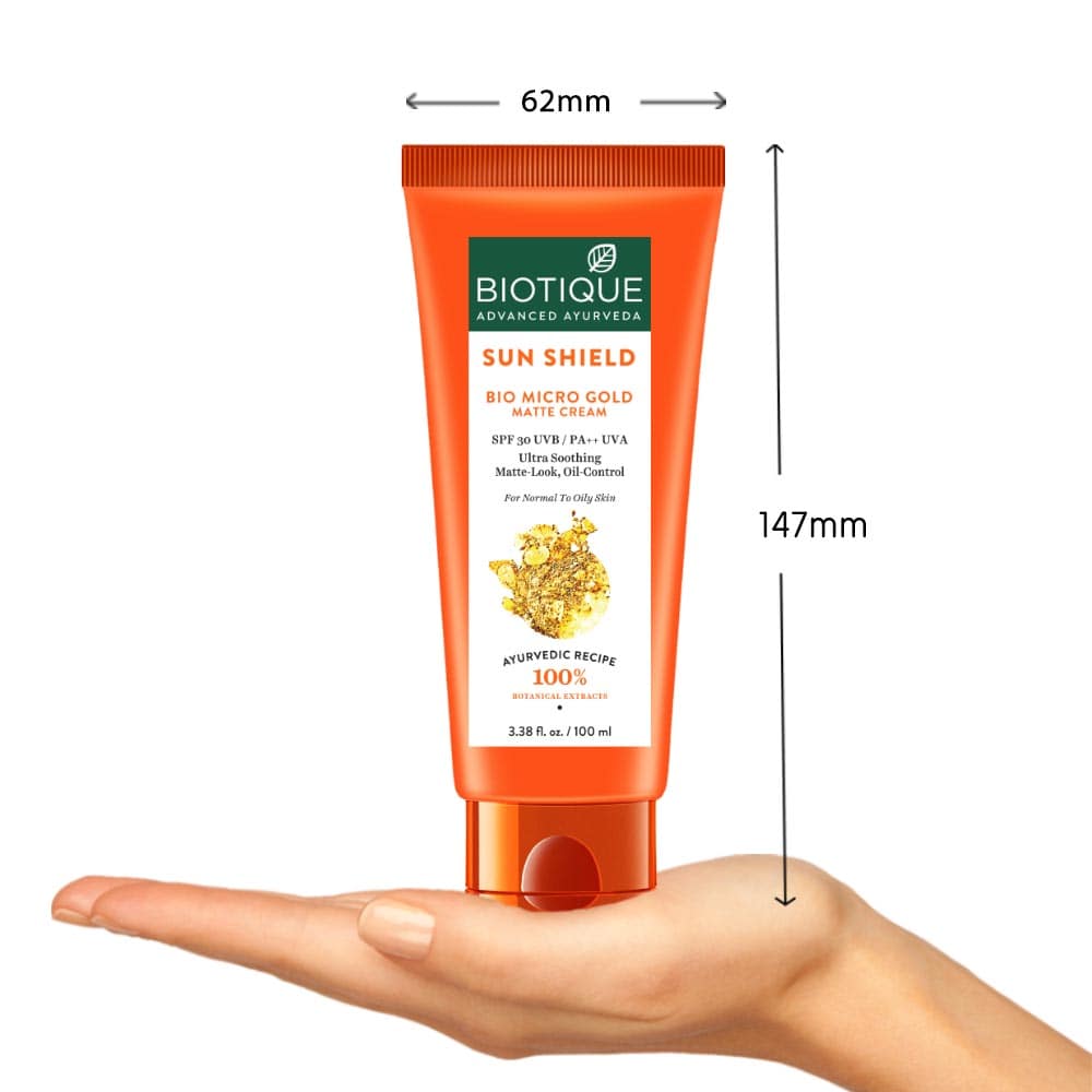 Sun Shield Bio Micro Gold Matte Cream SPF 30 UVA/UVB 100ml