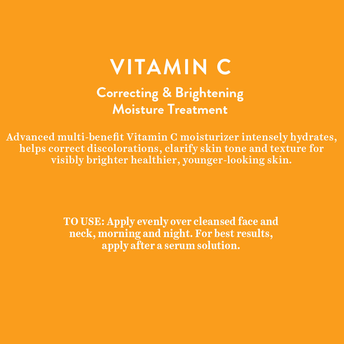 Vitamin C Correcting and Brightening Moisture Treatment 50g